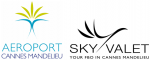 Aeroport Cannes Mandelieu, Sky Valet , Aeroport de la Cote d'Azur logo